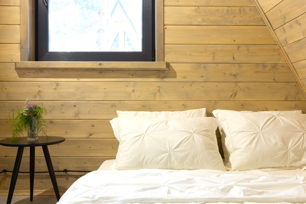 Дом (A-Frame №1 (с купелью)), База отдыха Les Holidays