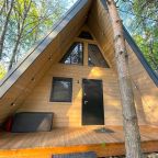 Дом (A-Frame №1 (с купелью)), База отдыха Les Holidays