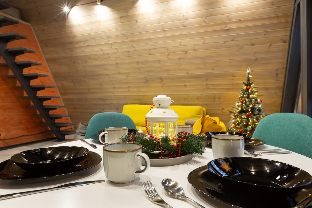 Дом (A-Frame №1 (с купелью)), База отдыха Les Holidays