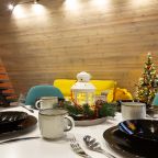 Дом (A-Frame №1 (с купелью)), База отдыха Les Holidays