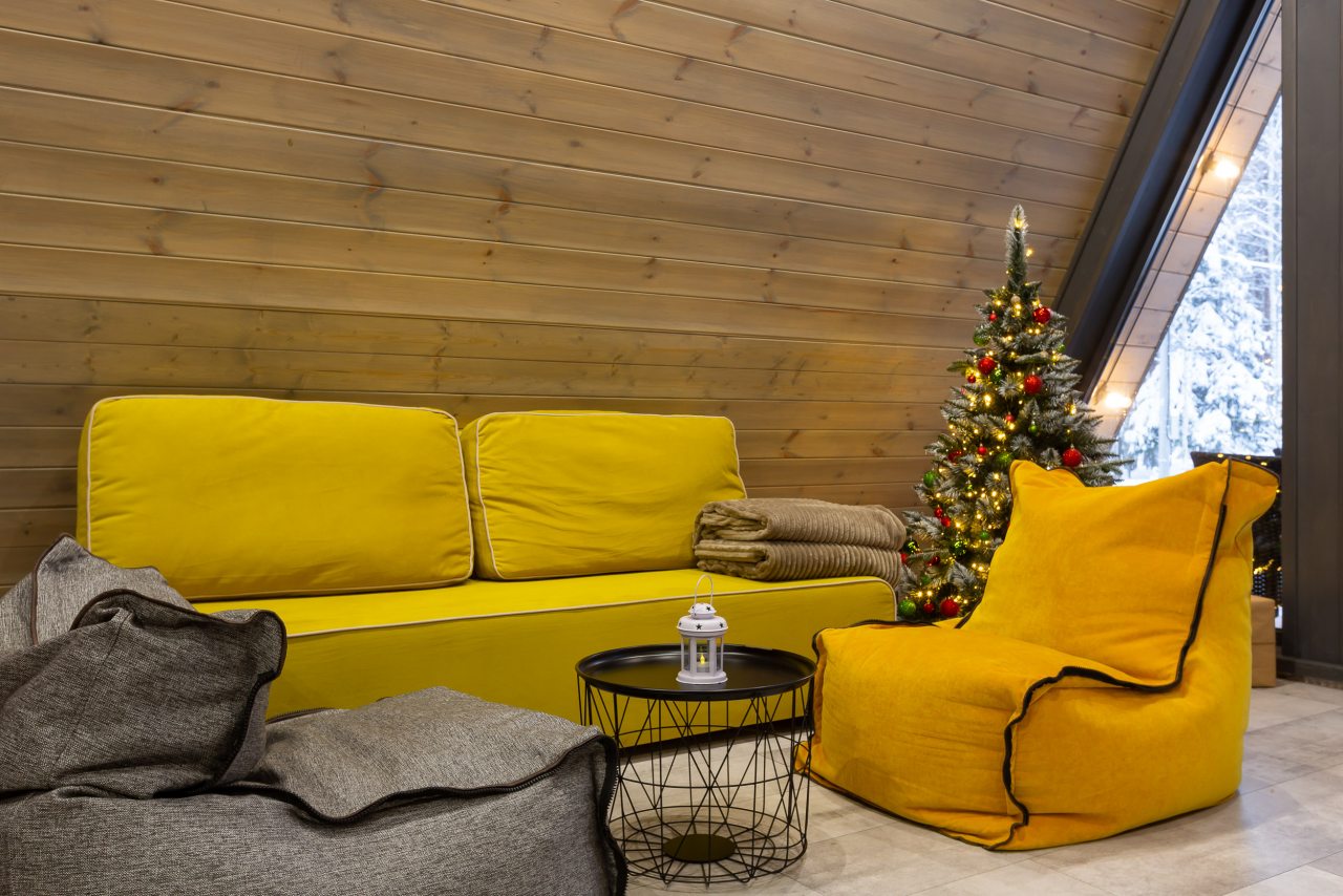 Дом (A-Frame №1 (с купелью)), База отдыха Les Holidays