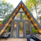 Дом (A-Frame №1 (с купелью)), База отдыха Les Holidays