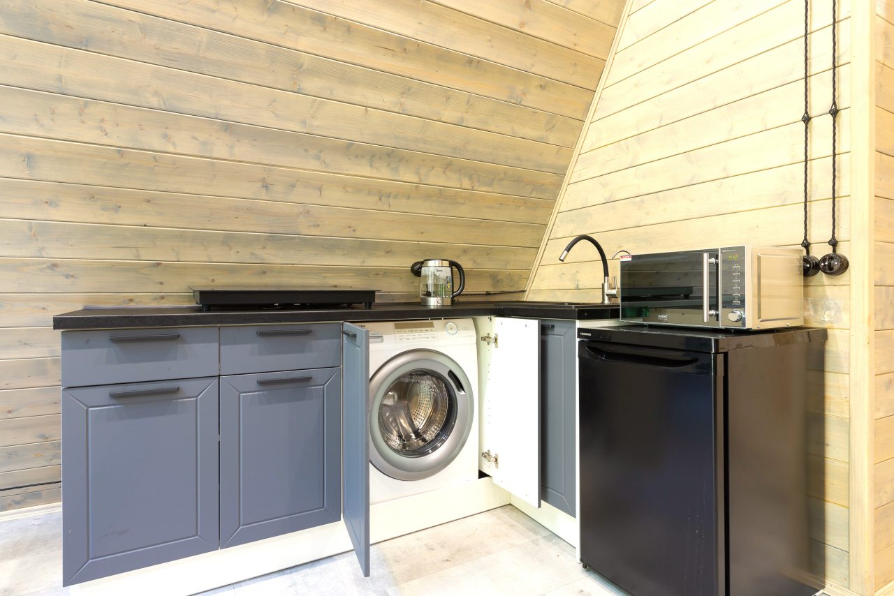 Дом (A-Frame №1 (с купелью)), База отдыха Les Holidays