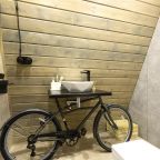 Коттедж (A-Frame №8 (с купелью и баней)), База отдыха Les Holidays