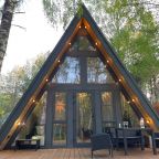 Дом (A-Frame №2 (с купелью)), База отдыха Les Holidays