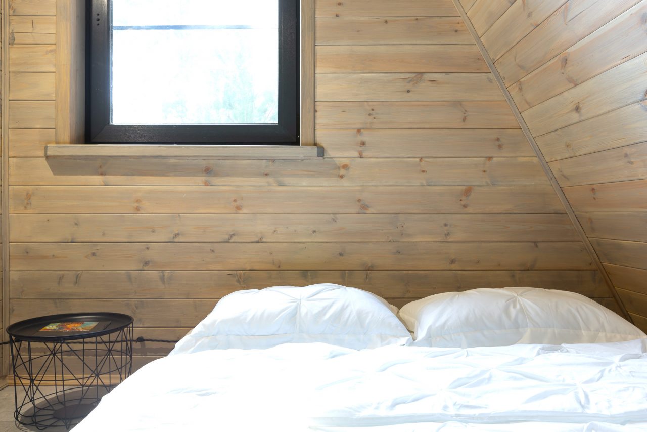 Дом (A-Frame №2 (с купелью)), База отдыха Les Holidays