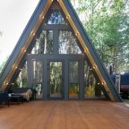 Дом (A-Frame №2 (с купелью)), База отдыха Les Holidays