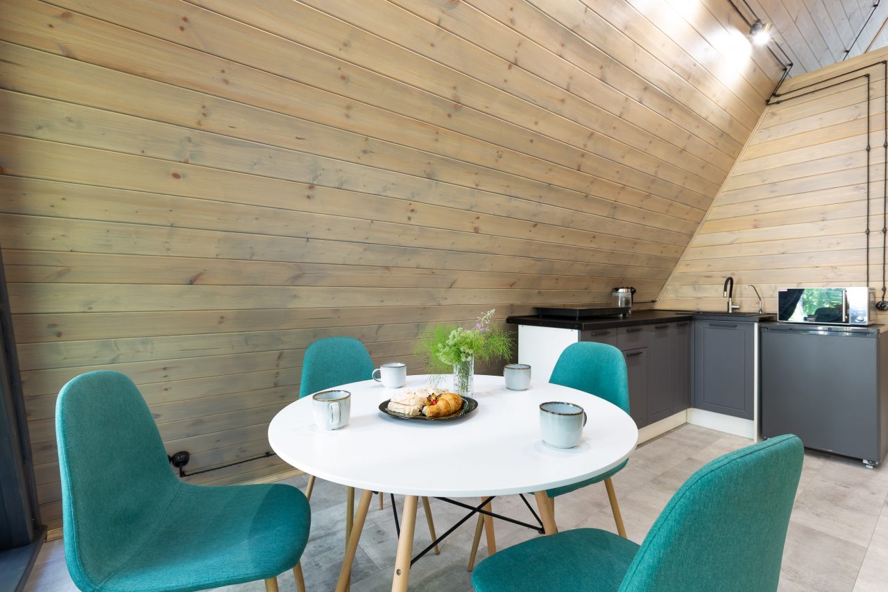 Дом (A-Frame №2 (с купелью)), База отдыха Les Holidays