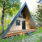 Дом (A-Frame №2 (с купелью)), База отдыха Les Holidays