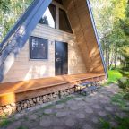 Дом (A-Frame №2 (с купелью)), База отдыха Les Holidays