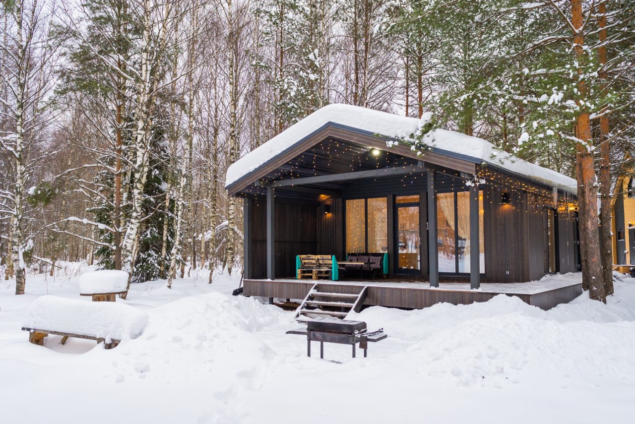 Коттедж (BarnHouse №9 (без купели)), База отдыха Les Holidays