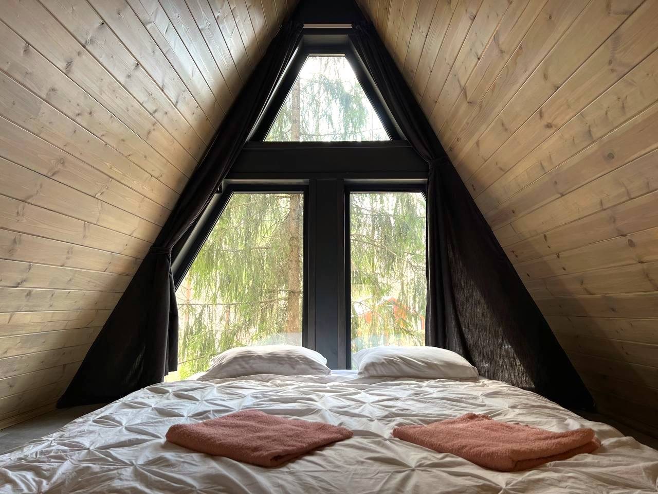 Дом (A-Frame №3 (без купели)), База отдыха Les Holidays