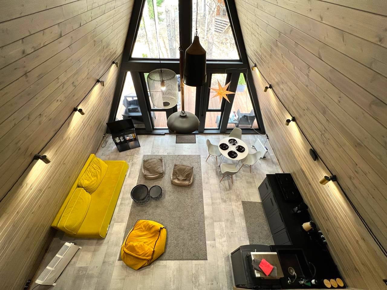 Дом (A-Frame №3 (без купели)), База отдыха Les Holidays