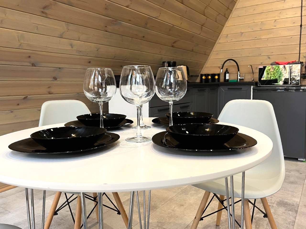 Дом (A-Frame №3 (без купели)), База отдыха Les Holidays