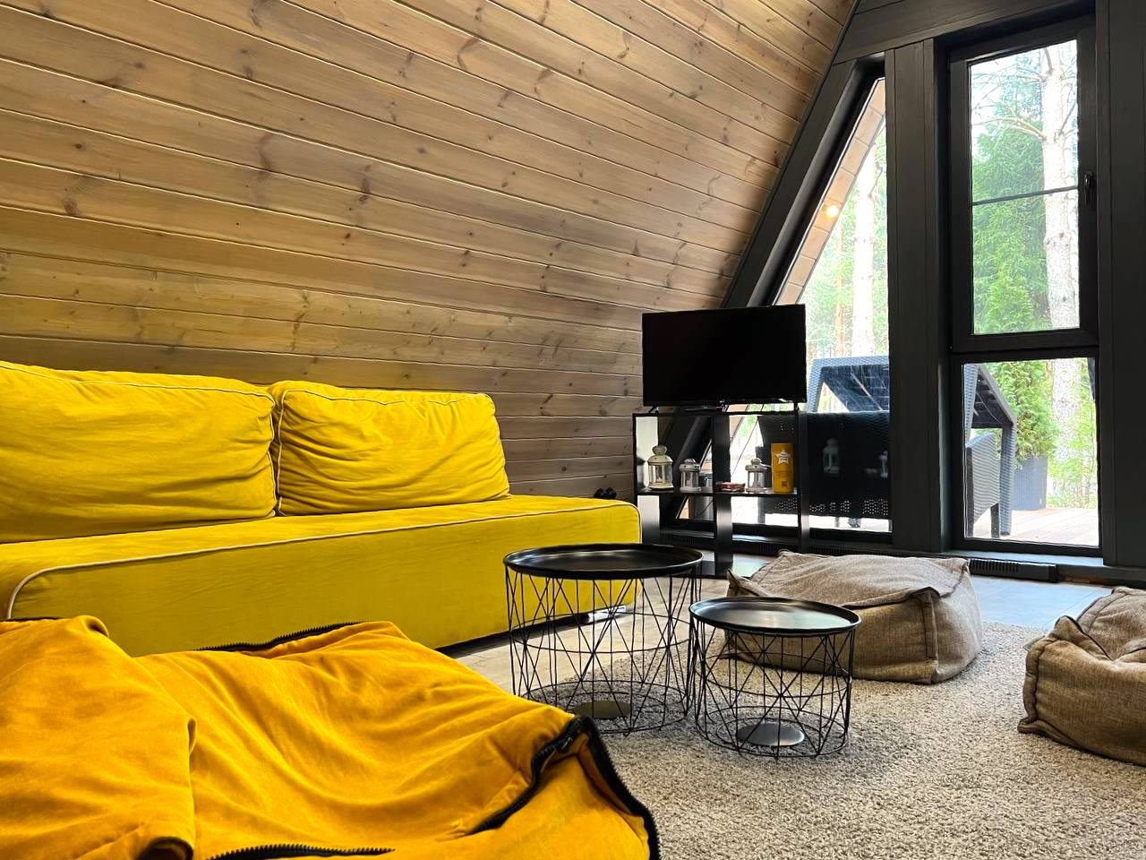 Дом (A-Frame №3 (без купели)), База отдыха Les Holidays