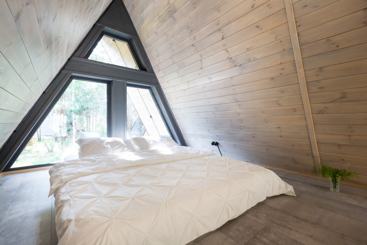 Дом (A-Frame №3 (без купели)), База отдыха Les Holidays