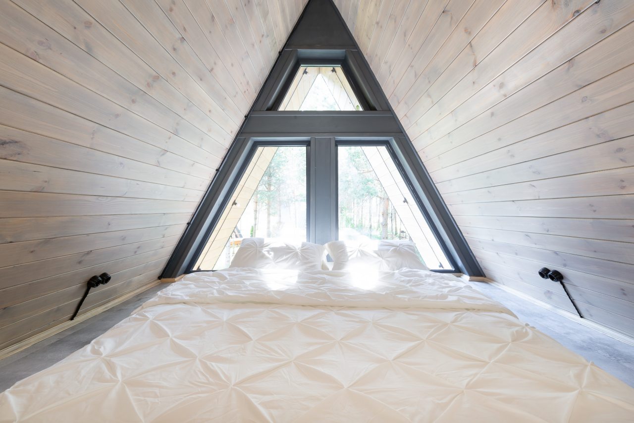 Дом (A-Frame №3 (без купели)), База отдыха Les Holidays