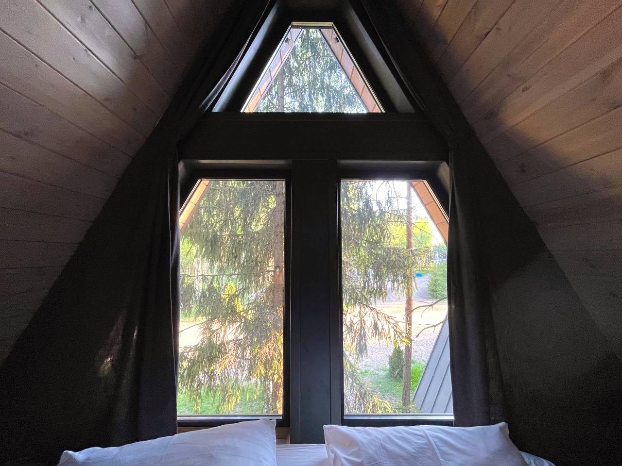 Дом (A-Frame №3 (без купели)), База отдыха Les Holidays