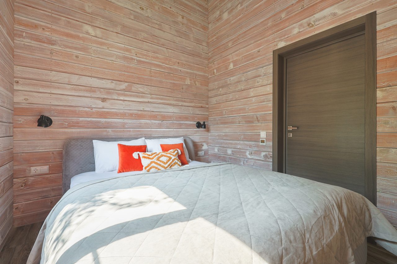 Коттедж (BarnHouse №16 (c камином и кондиционером без купели)), База отдыха Les Holidays