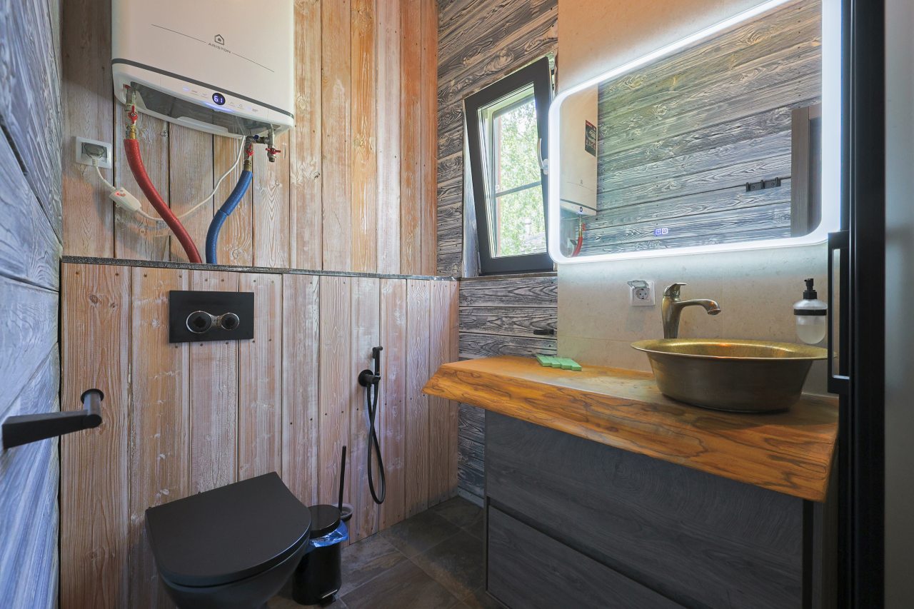 Коттедж (BarnHouse №16 (c камином и кондиционером без купели)), База отдыха Les Holidays