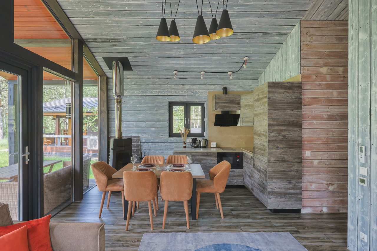 Коттедж (BarnHouse №16 (c камином и кондиционером без купели)), База отдыха Les Holidays