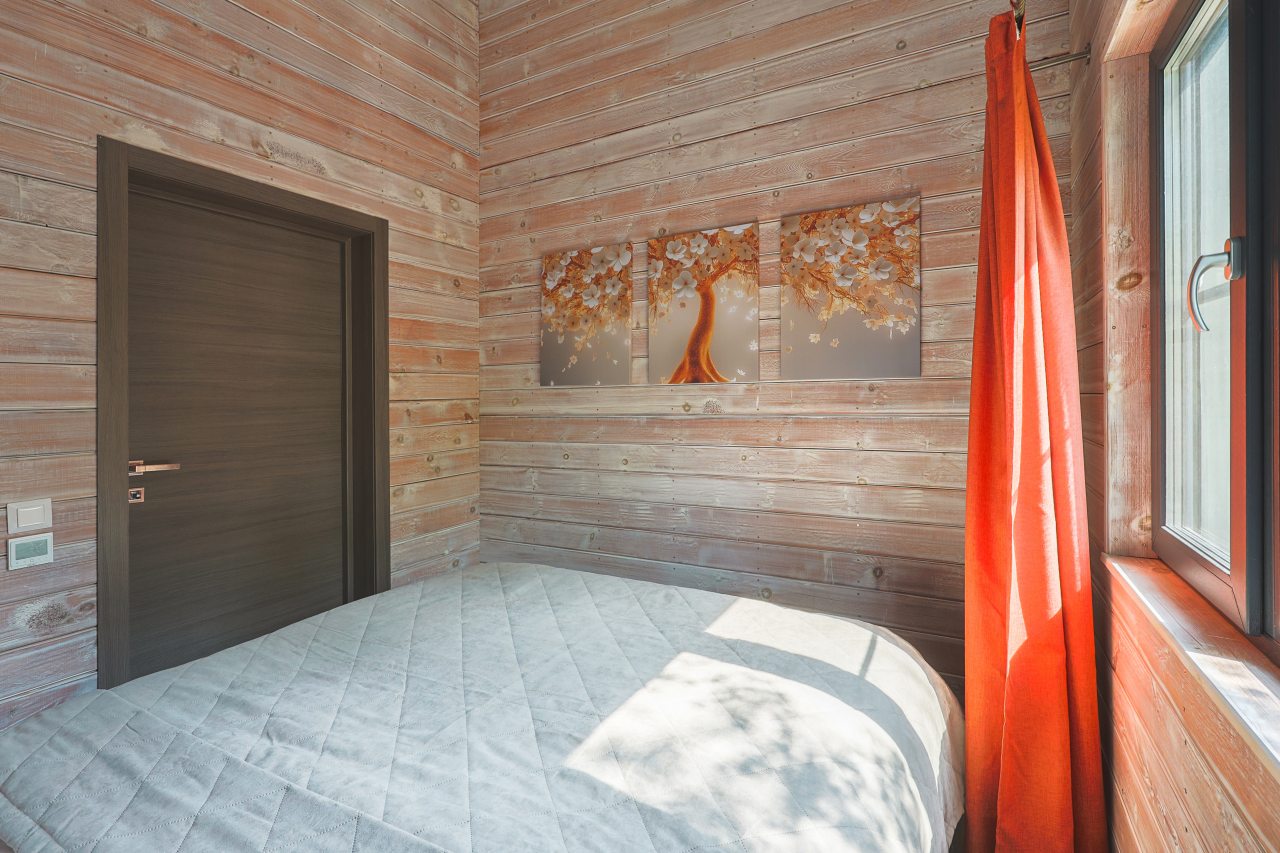 Коттедж (BarnHouse №16 (c камином и кондиционером без купели)), База отдыха Les Holidays