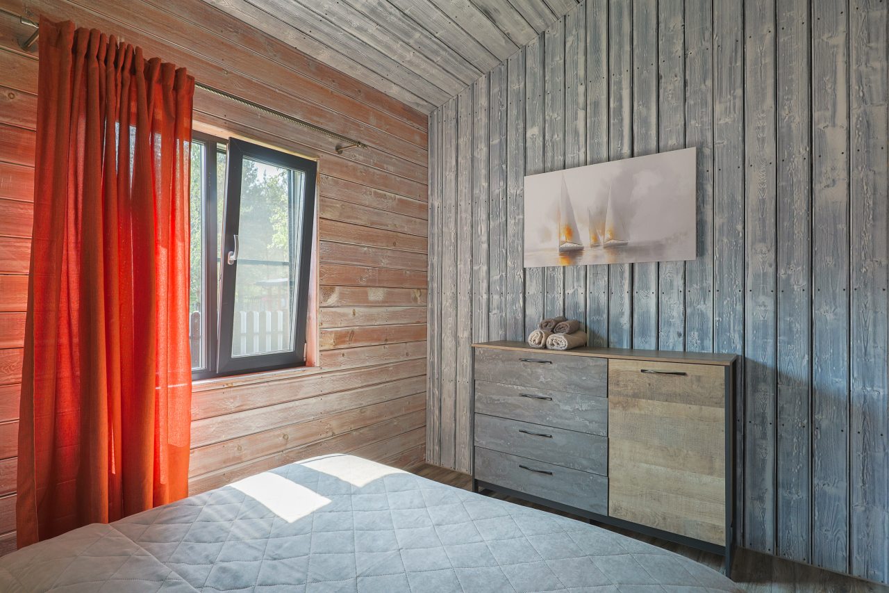 Коттедж (BarnHouse №16 (c камином и кондиционером без купели)), База отдыха Les Holidays