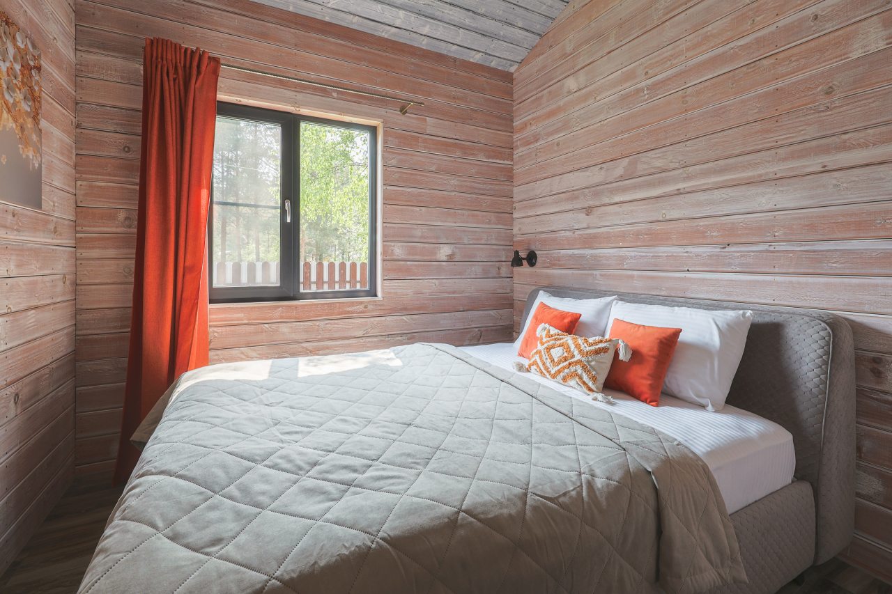 Коттедж (BarnHouse №16 (c камином и кондиционером без купели)), База отдыха Les Holidays