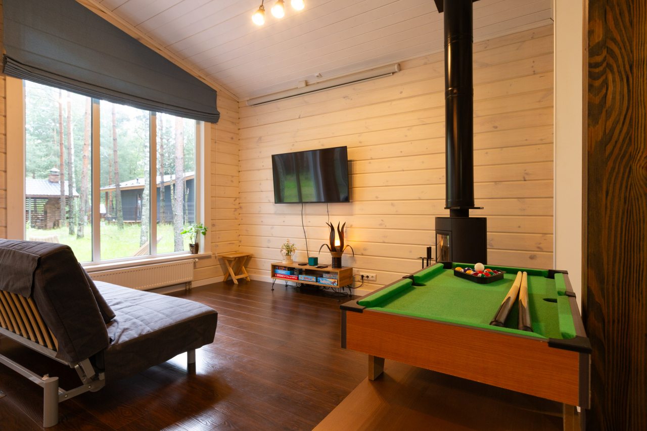 Коттедж (Сhalet №11 (с банным чаном)), База отдыха Les Holidays