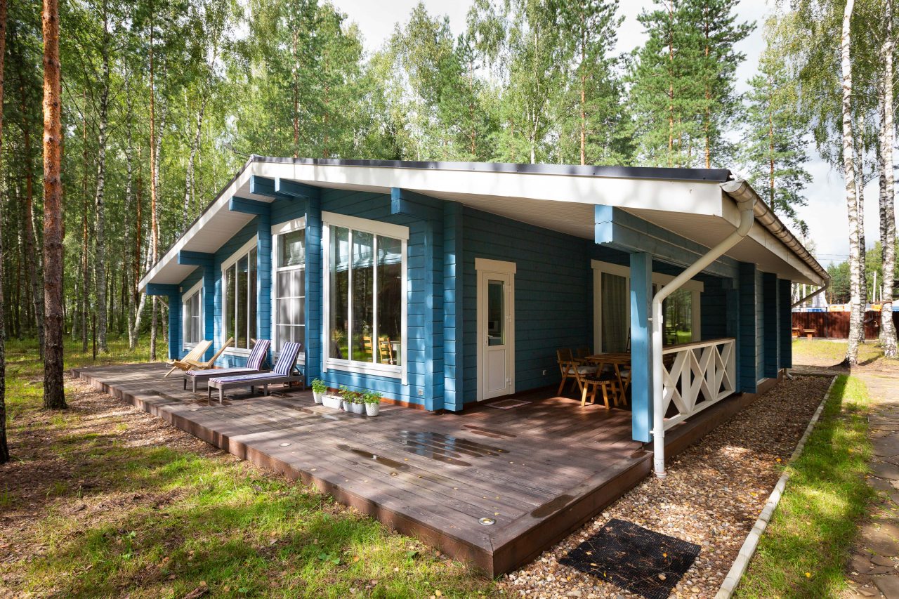 Коттедж (Сhalet №11 (с банным чаном)), База отдыха Les Holidays