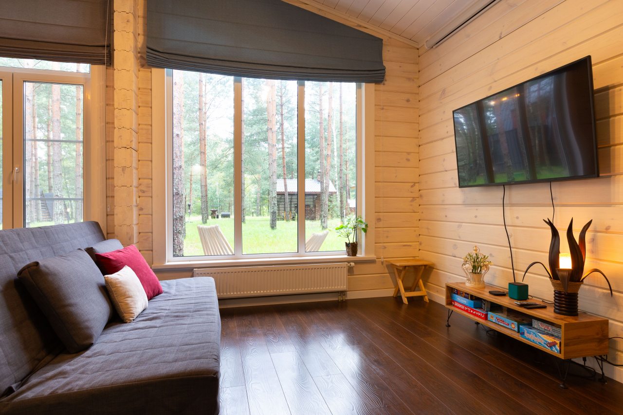 Коттедж (Сhalet №11 (с банным чаном)), База отдыха Les Holidays