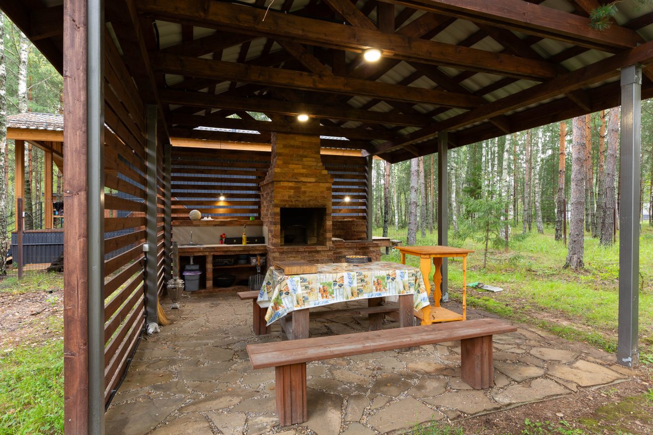 Коттедж (Сhalet №11 (с банным чаном)), База отдыха Les Holidays