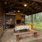 Коттедж (Сhalet №11 (с банным чаном)), База отдыха Les Holidays