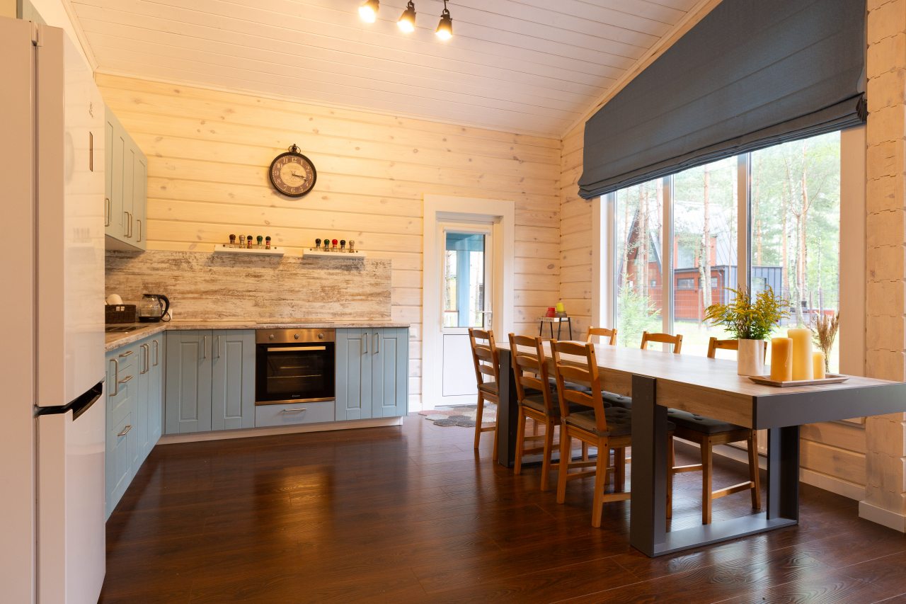 Коттедж (Сhalet №11 (с банным чаном)), База отдыха Les Holidays