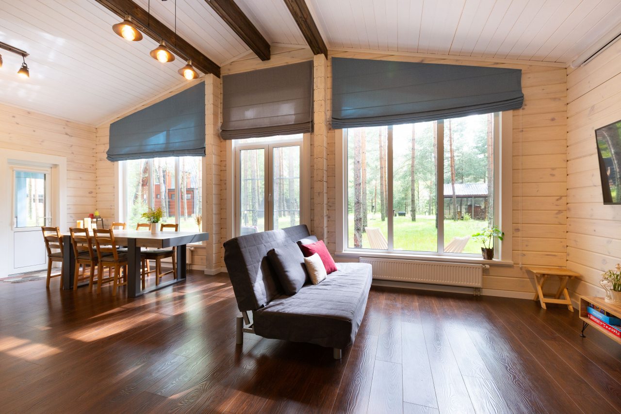 Коттедж (Сhalet №11 (с банным чаном)), База отдыха Les Holidays