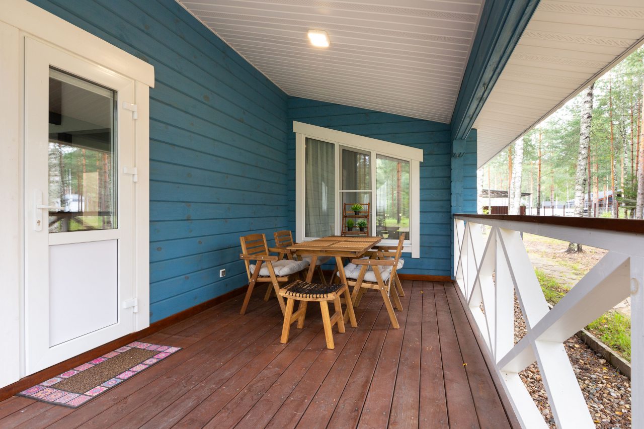 Коттедж (Сhalet №11 (с банным чаном)), База отдыха Les Holidays