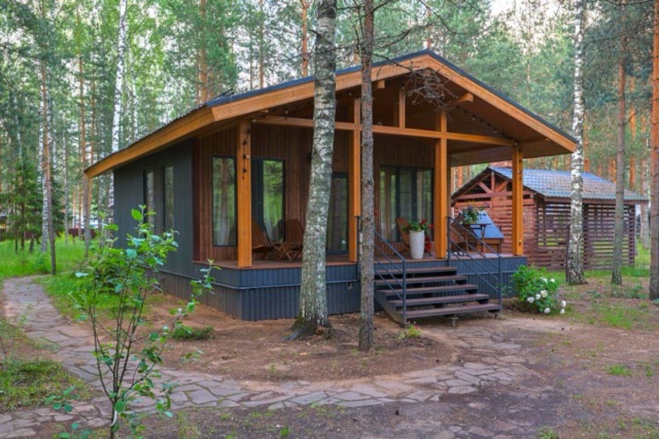 Коттедж (BarnHouse №12 (без купели)), База отдыха Les Holidays