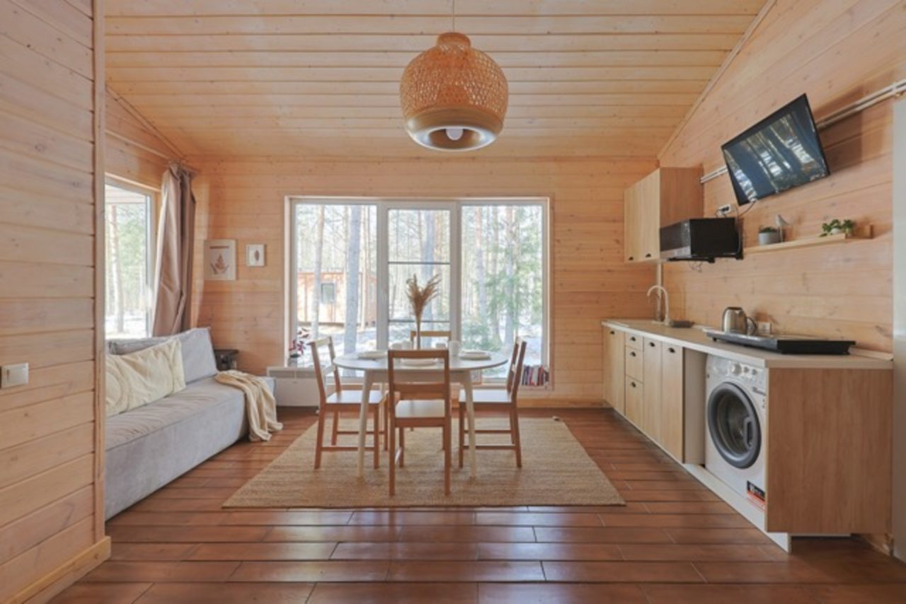 Коттедж (BarnHouse №12 (без купели)), База отдыха Les Holidays