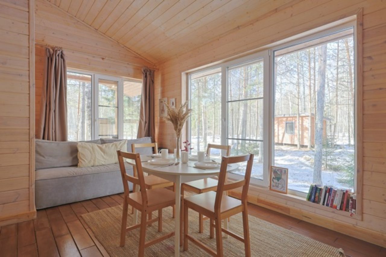 Коттедж (BarnHouse №12 (без купели)), База отдыха Les Holidays