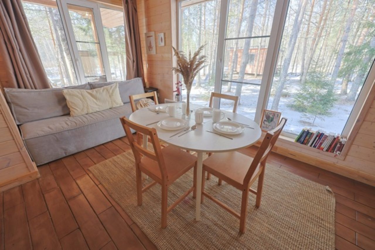 Коттедж (BarnHouse №12 (без купели)), База отдыха Les Holidays