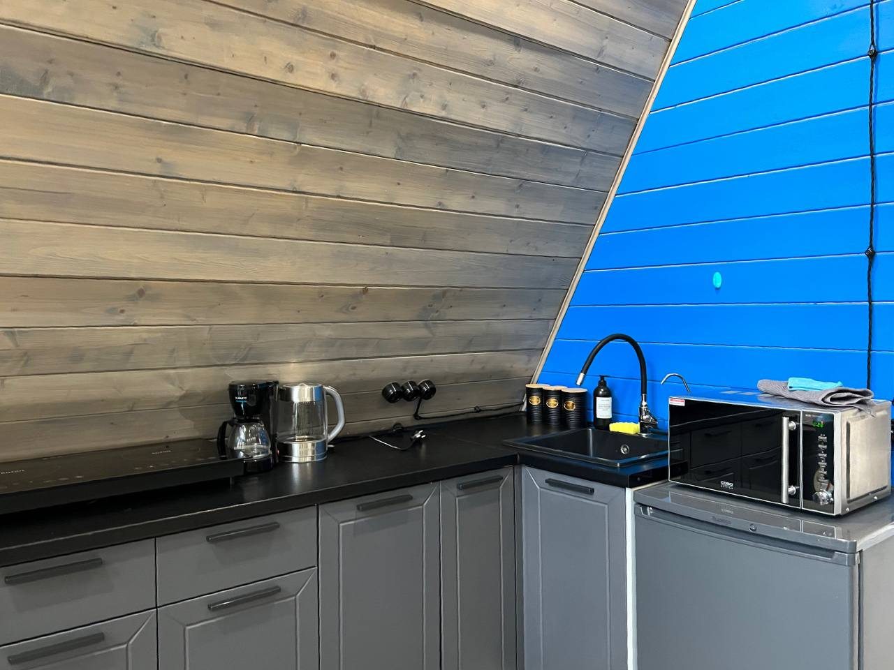 Дом (A-Frame №4 (с купелью)), База отдыха Les Holidays