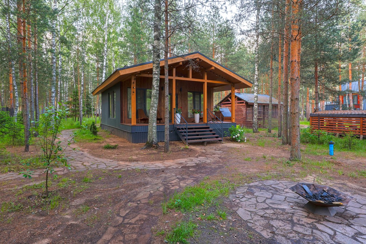 Коттедж (BarnHouse №12 (без купели)), База отдыха Les Holidays