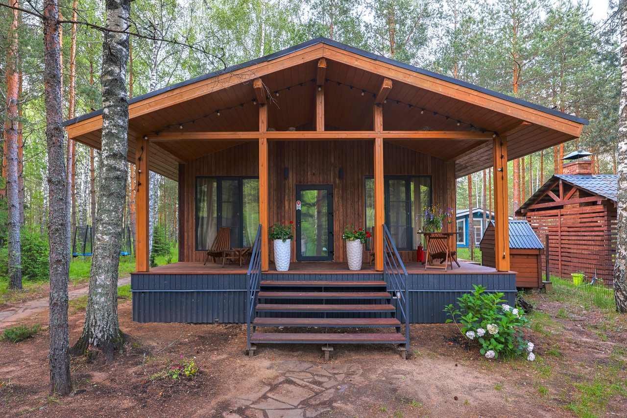 Коттедж (BarnHouse №12 (без купели)), База отдыха Les Holidays