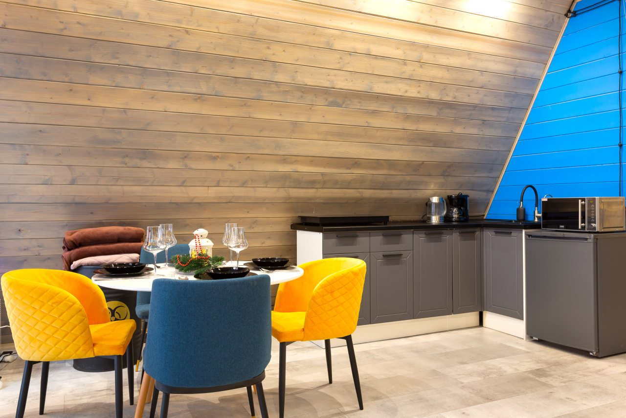 Дом (A-Frame №4 (с купелью)), База отдыха Les Holidays