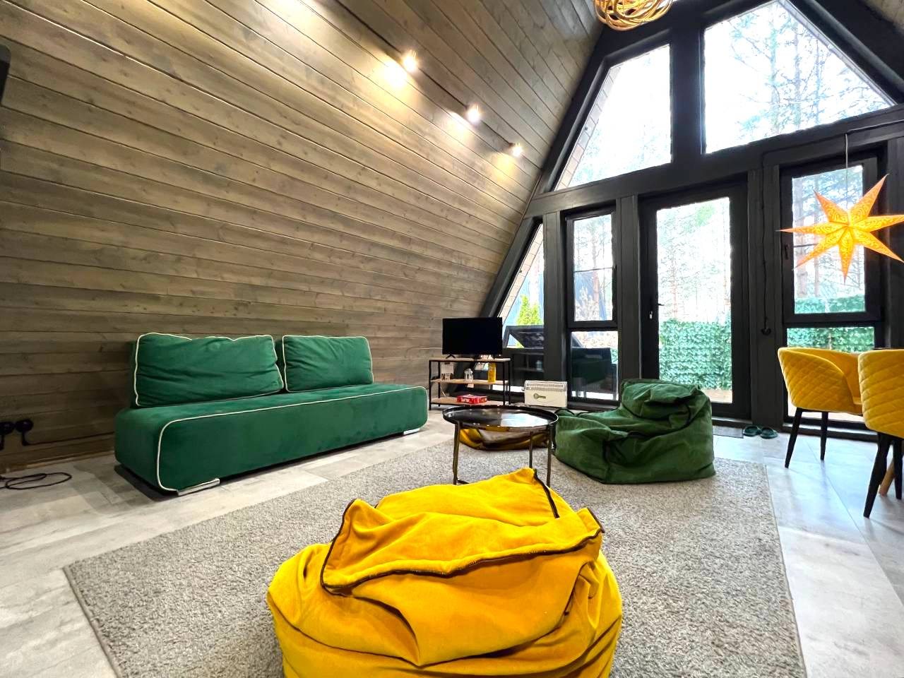 Дом (A-Frame №4 (с купелью)), База отдыха Les Holidays