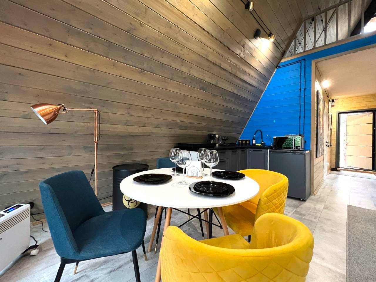 Дом (A-Frame №4 (с купелью)), База отдыха Les Holidays