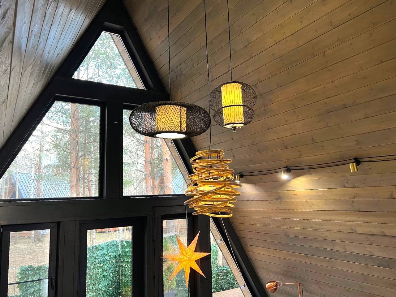 Дом (A-Frame №4 (с купелью)), База отдыха Les Holidays