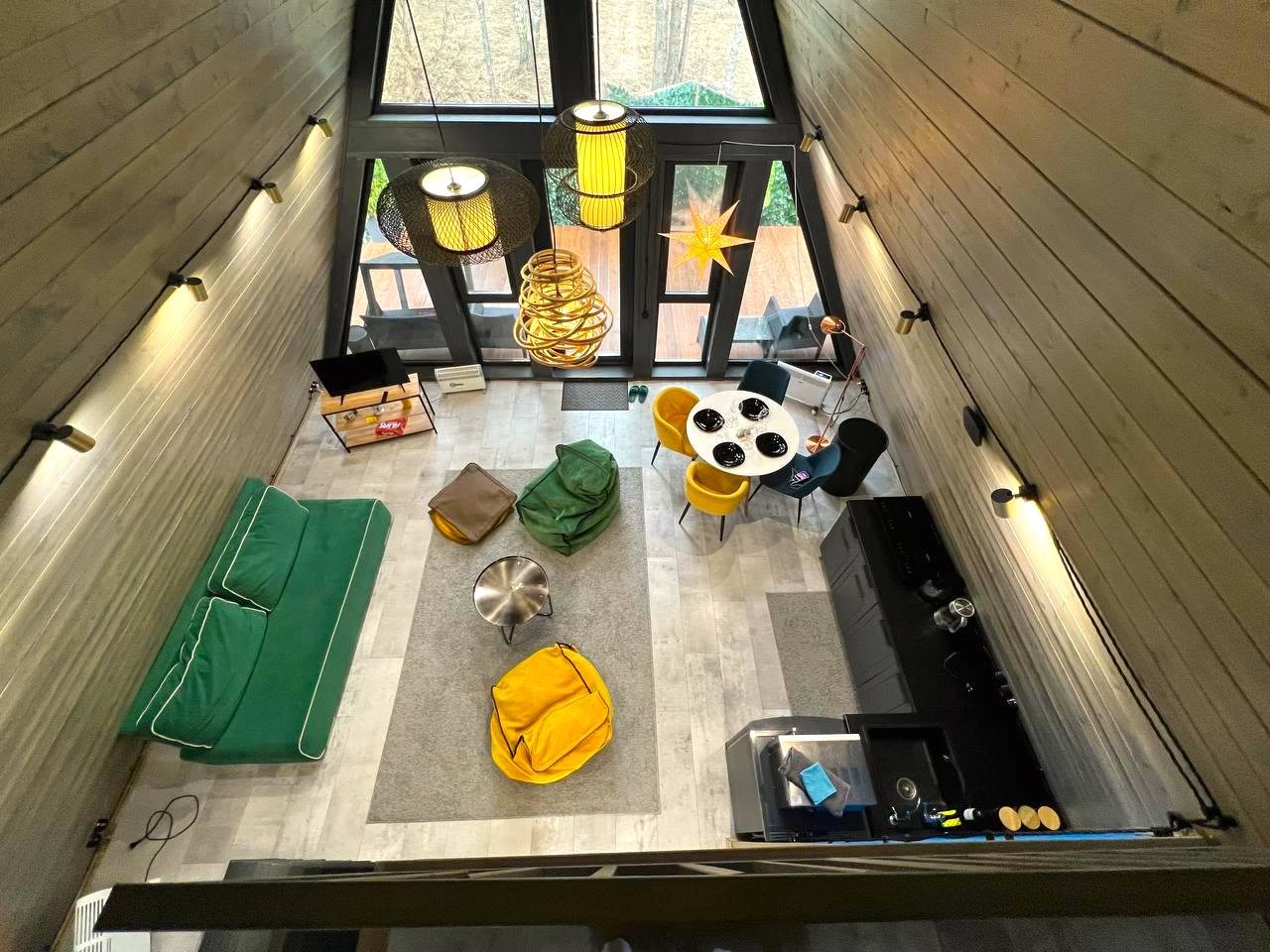 Дом (A-Frame №4 (с купелью)), База отдыха Les Holidays