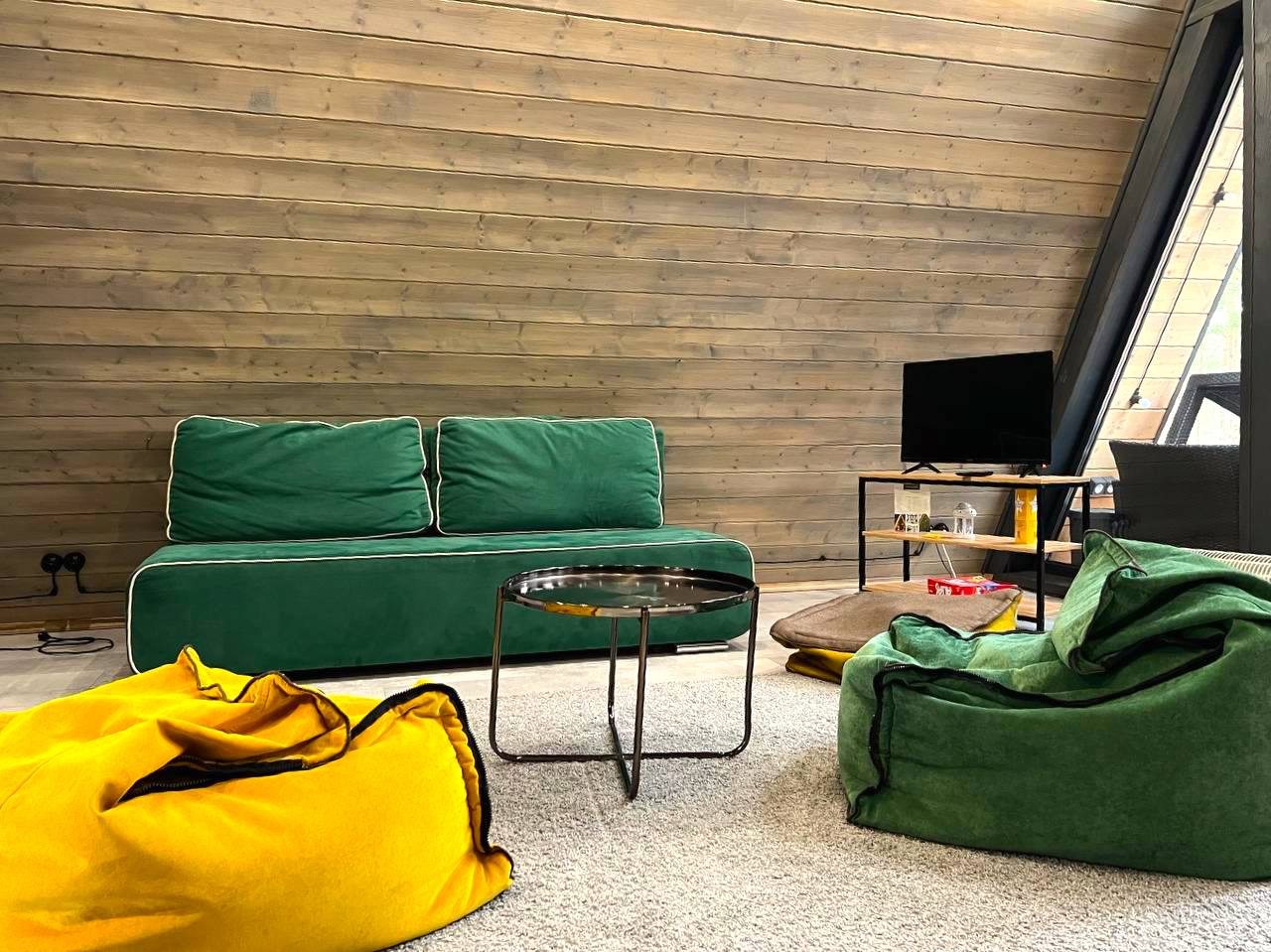 Дом (A-Frame №4 (с купелью)), База отдыха Les Holidays