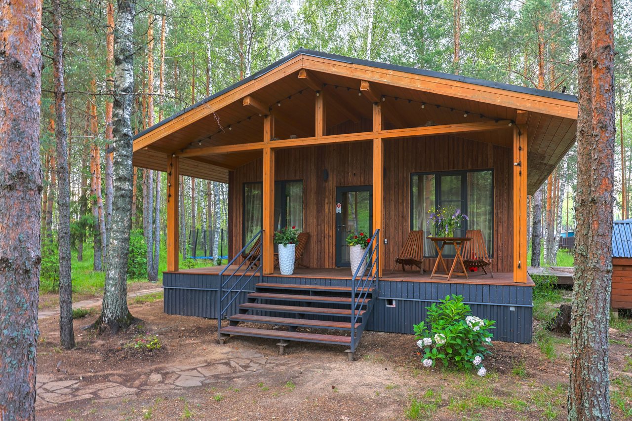 Коттедж (BarnHouse №12 (без купели)), База отдыха Les Holidays